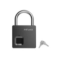 Multifunctional Fingerprint Lock Cabinet Lock Fingerprint Padlock Warehouse Door Anti-theft Lock Household Fingerprint Door Lock