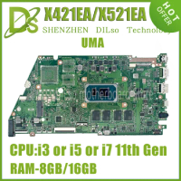 KEFU X421E Mainboard X421EA I421E R421E X421EAY X421EAYB X421EQ X421EP X521EA X521EQ Laptop Motherbo