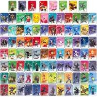 94 Pcs Amiibo Smash Bros Cards Amiibo Smash Bros Ultimate Steve Amiibo Crossover Card Smash Bros Ultimate Bowser Full Set