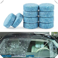 10x Car wiper tablet Window Glass Cleaning Cleaner Accessories for Mercedes Benz W210 W124 AMG W202 S500 IAA C450 C350 A45