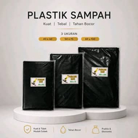 Plastik Sampah Podang Mas Podang Mas 50 × 75 Hitam
