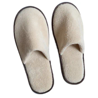 Mix Colors Coral fleece Men Women Cheap Disposable Hotel Slippers Cotton Slides Home Travel SPA Slipper Hospitality mens shoes