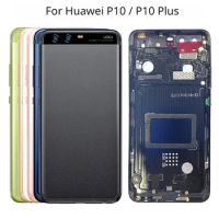 For Huawei P10 Battery Cover Door Rear Housing Case For Huawei P10 Plus Back Cover Replacement Parts with Side Keys