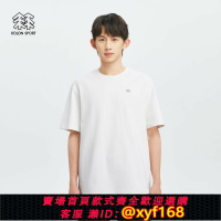 {保固一年 可打統編}KOLON SPORT可隆男女同款露營CAMP夏季寬松圖案圓領棉感短袖T恤