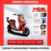 Sepeda Listrik Uwinfly M60L Baterai Lithium Pink
