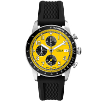 【FOSSIL】Sport Tourer 城市探險計時手錶-42mm 畢業禮物(FS6044)
