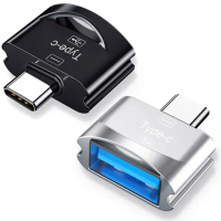 【Bill Case】高階 USB 3.0 轉 Type-C OTG 迷你轉接頭 鈦極黑(精緻輕巧支持iPhone 15 16全系列)