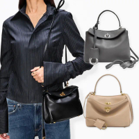 【Balenciaga 巴黎世家】795456 爆款Rodeo系列極簡鬆弛美柔軟垂墜牛皮MINI手提斜背包(顏色任選)