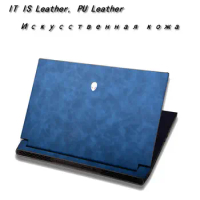 PU leather Skin Laptop Stickers for Alienware X16 X14 X15 X17 R1 R2 M15 R2 R3 R4 R5 R6 Area51M M17 M18X M11X M14X M16 X16 M18