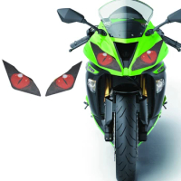 FOR Z1000 2015-2018 636 ZX-6R ZX-10R ZX 6R 10R 2013-2015 Motorcycle Accessories Front Fairing Headlight Sticker Guard Sticker