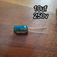 10pcs Kapasitor Elco 10uf 250v