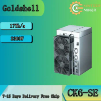 Original GoldshCK6 SE Miner 17T 3300W CKB Miner Coin Asic with power supply Free Shipping