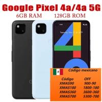 Original Unlocked Google Pixel 4a/4a 5G Snapdragon 730G/765G Smartphone LTE 5.81" 6GB RAM 128GB ROM Mobile Fingerprint Phone