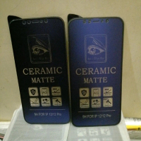 TG TEMPERED GLASS CERAMIC BLUE IP 12 PRO TG CERAMIC BLUE ANTI GORES PELINDUNG LAYAR