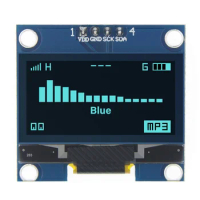 1.3 "OLED display module white/blue color drive chip sh1106 128x64 1.3 inch OLED LCD IIC I2C resonate for Arduino
