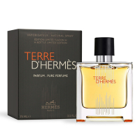HERMES 愛馬仕 大地男性淡香精 TERRE D Hermes 75ml-H Bottle限量版-香水航空版