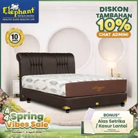 Elephant Springbed Set Crystal Komplit Set 180x200