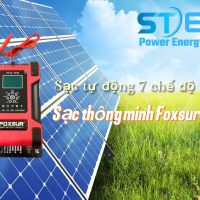Sạc Bình Ắc Quy Foxsur 12V/24V_6Ah - 200Ah