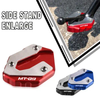 MT-09 mt 09 For Yamaha MT-09 Tracer 2014-2020 2019 2018 2017 2016 2015 Motorcycle ension Foot Side Stand Pad Enlarge Plate