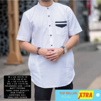 Baju Moden XL NI Baju koko Pria matt toyobo varian warna Kekinian@@ Muslim Kurta
