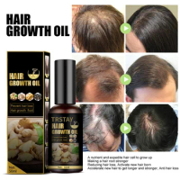Hair Growth Ginger Oil Hair Treatment Spray Serum Hair Grower Care Anti Hair Loss for Men and Women Beauty Products