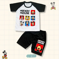 BIG SIZE SETELAN MICKEY RAGLAN FULLPRINT ANAK