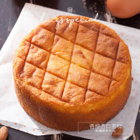 【LS手作甜點】香橙杏仁蛋糕(6吋)(無麵粉無奶油)-2入