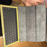 （Damaged ）Smart Keyboard for Apple the 12.9" iPad Pro 2015-2017 GRAY （The back of the keyboard is damaged. Functionally normal)