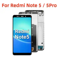 5.99'' Original For Xiaomi Redmi Note 5 Lcd Display Digitizer Assembly With Frame For Redmi Note 5 Pro Display Repair Parts