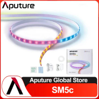 Aputure Amaran SM5c RGB Smart Pixel LED Strip Light 5 Meters Extensions Smart Control for Home Life Gathering Party Video Studio