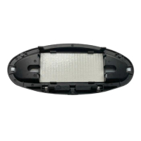 2Pcs Car Sun Visor Vanity Mirror Cover Black For BMW MINI Cooper R55 R56 R60 2007-2015 51167361833 51167361834 Replacement Parts
