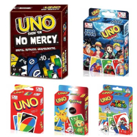 New Uno No mercy Game Board Games UNO kuromi Cards Table Family Party Entertainment Games Card Toys Children Birthday Christmas