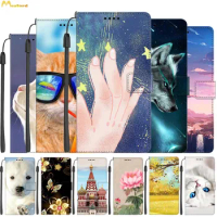 Leather Cases For Samsung A52s A52 5G Luxury Flip Book Cover For Samsung Galaxy M32 Cases A 52 Phone Bags Stand Card Slot Etui