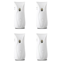 4X Automatic Air Freshener Dispenser Bathroom Timed Air Freshener Spray Wall Mounted, Automatic Scent Dispenser For Home