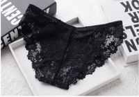 GSTRING SEXY WANITA CELANA DALAM CD LACE BAHAN THONG C123 LFREE ONGKIR AMAN Hitam L