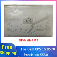 New For Dell XPS 15 9570 Precision 5530；Replacement Laptop Accessories Lcd Back Cover With LOGO 0M7JT3