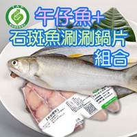(4包)產銷履歷(午仔+大石斑魚涮涮鍋片)含運組