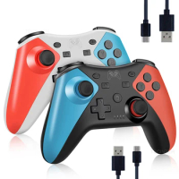 Wireless Controller Support Bluetooth Gamepad Joystick Compatible Nintendo NS Switch Pro/Oled/Lite Console for PC/Android