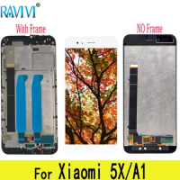 5.5" A1 LCD For XIAOMI Mi 5X LCD Display Mi5X MiA1 Touch Screen Tested Digitizer Assembly With Frame