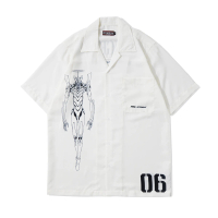 COLLAR SHIRT | UNIT-06 WHITE | EVANGELION X AFTRSNDYS X FTH