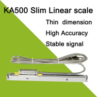 SINO 1um TTL KA-500 470 520mm Slim Linear Scale Lathe Mill Machine Slim Grating Ruler Optical Encoder