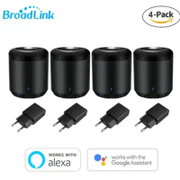 4 Pack Broadlink RM mini 3 Universal Remote Controller for Smart Home automation remote from anywhere Voice Control Google Home