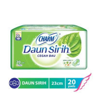 Charm Pembalut Daun Sirih 23cm Wing 20 pads