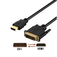 Monitor HDMI to DVI cable dvi to HDMI adapter monitor laptop TV PS4 high-definition converter high-definition cable