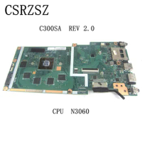 For ASUS C300 C300SA Laptop motherboard REV 2.0 with N3060 CPU Gooking work