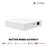 Zigbee Matter Thread Gateway Hub APP Control Wired Gateway Smart Home Device Work with Alexa Google Siri Homekit Smartthings