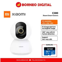 Xiaomi CCTV C300 Smart Camera IP CAM Mi Kamera CCTV C 300 2K UHD Clear 1296P Paket 1