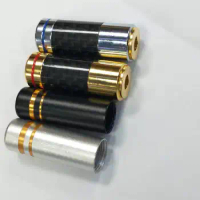 20-100pcs copper 4.4mm 5 Poles Female Jack Full Balance Headphone Plug Connector Silver 4.4 mm Plug Socket For Sony Earphone