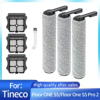 Kit Alat Ganti, Serasi dengan Tineco Lantai ONE S5 / Lantai One S5 Pro 2 Pembersih Vakum Tanpa Kord,