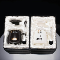 【禮盒包裝】創意潮流韓版520情侶杯子馬克杯咖啡杯陶瓷水杯
